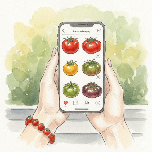Томатный Тиндер — обложка